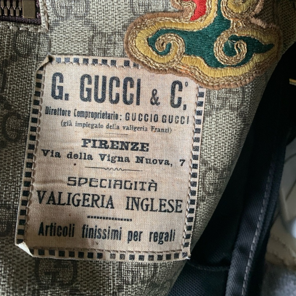 Gucci Beige and Multicolor Crossbody Bag - Picture 10 of 14